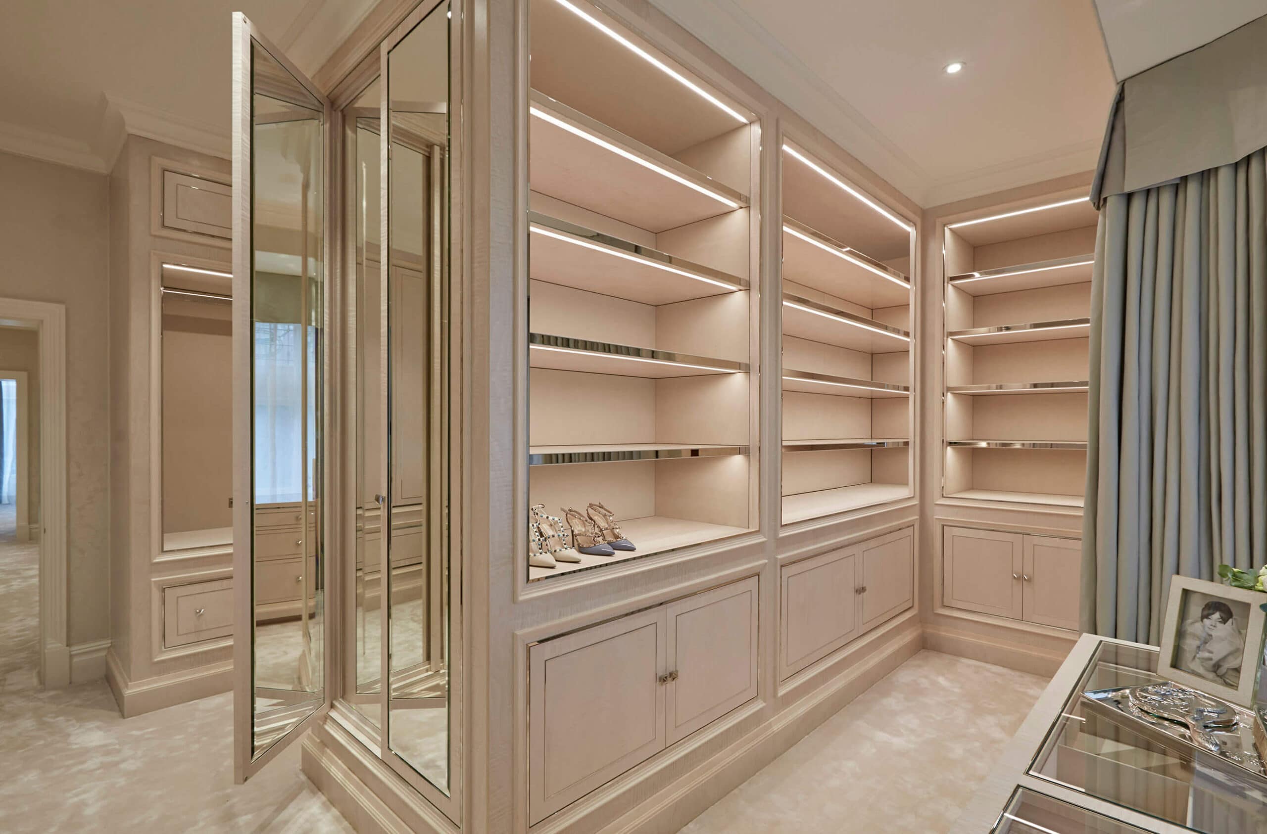 Luxury joinery in interior design project by Katharine Pooley