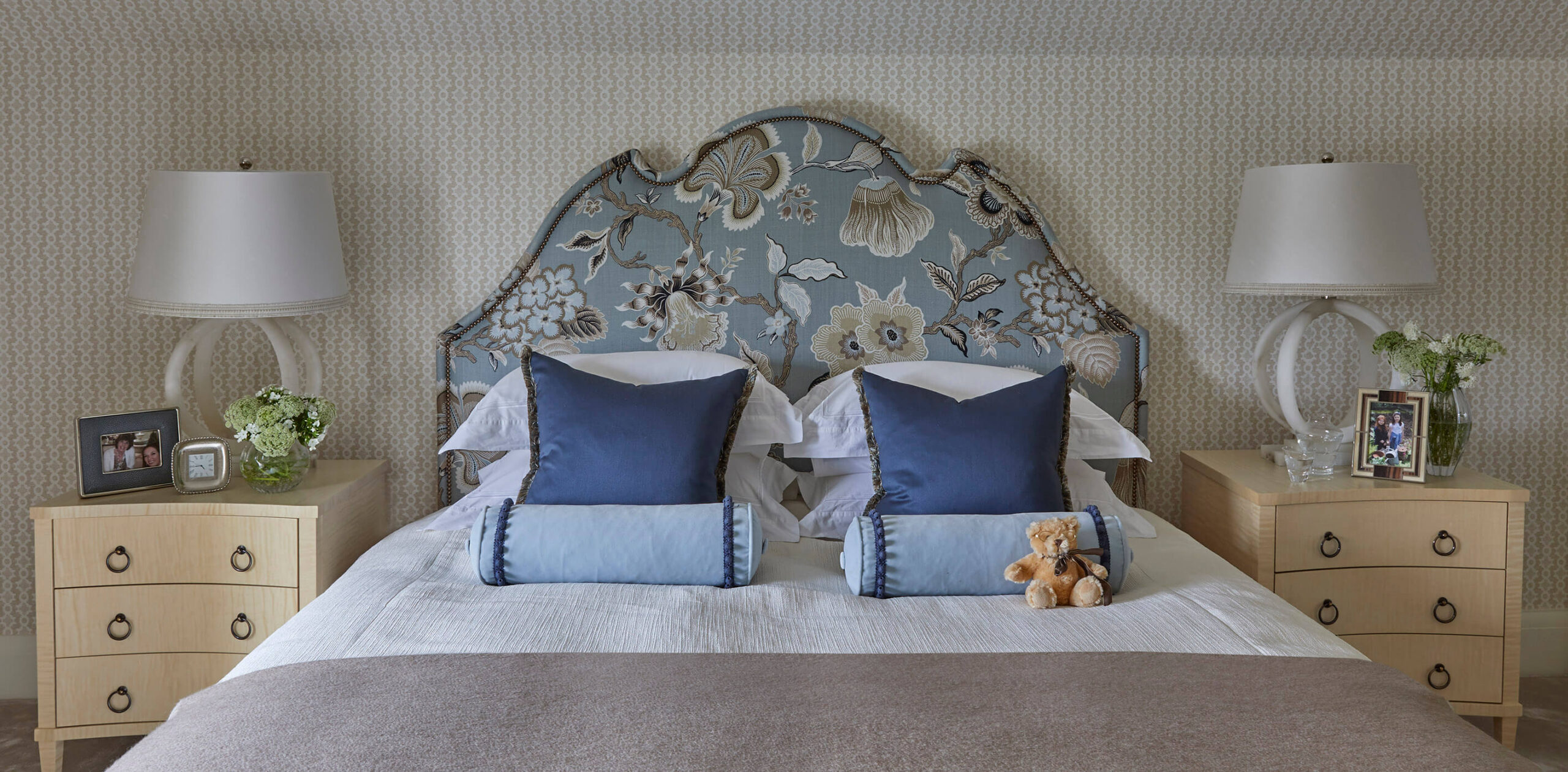 master bedroom in classic family home