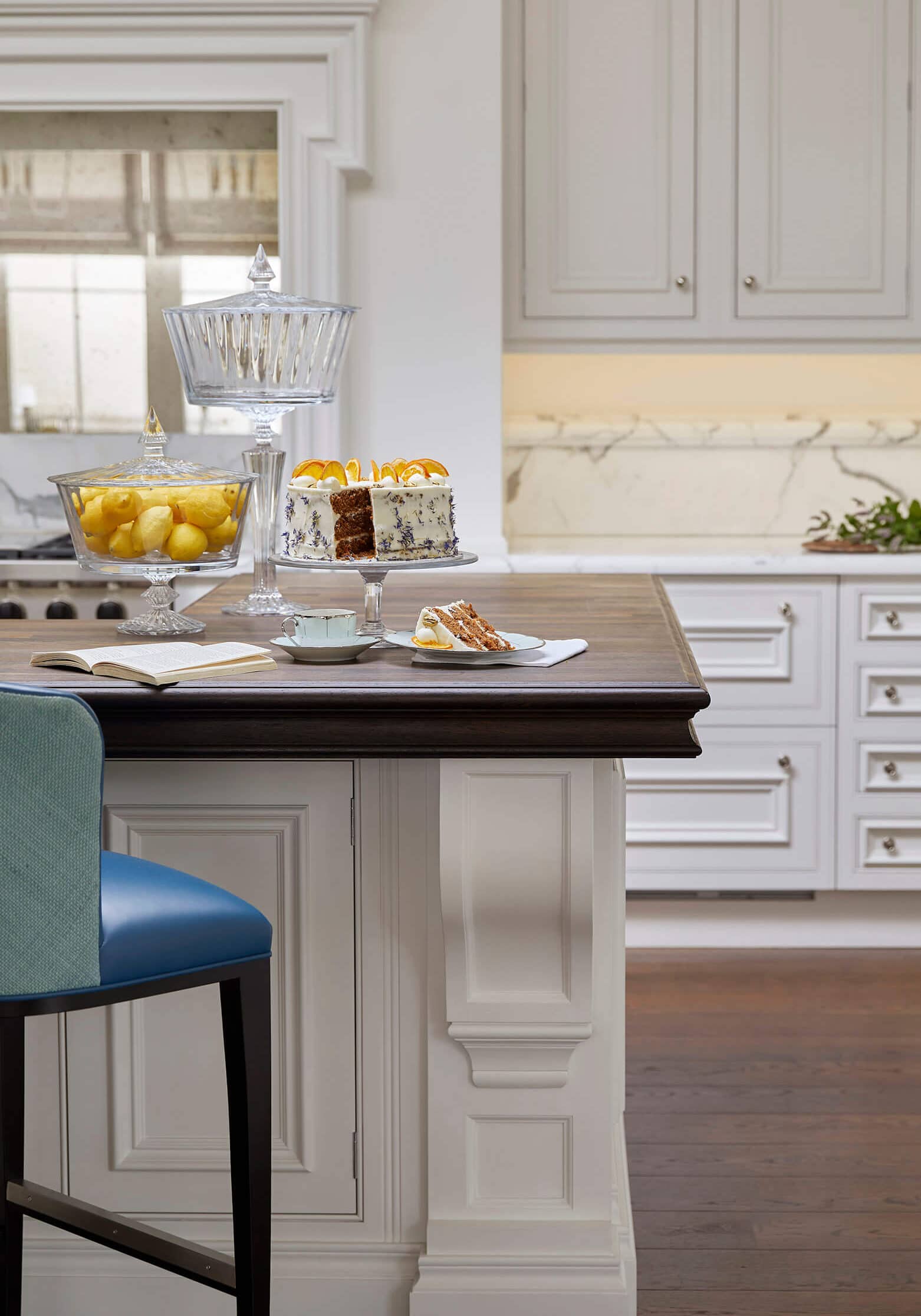 Kitchen of interior design project by Katharine Pooley