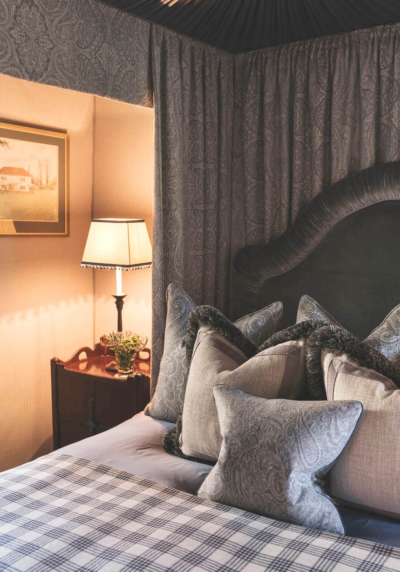 Bedroom in scottish castle project