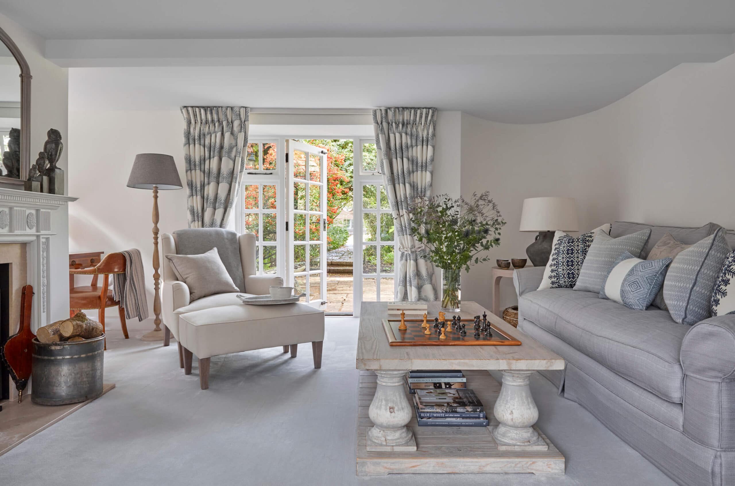 Converted Mill House Living room