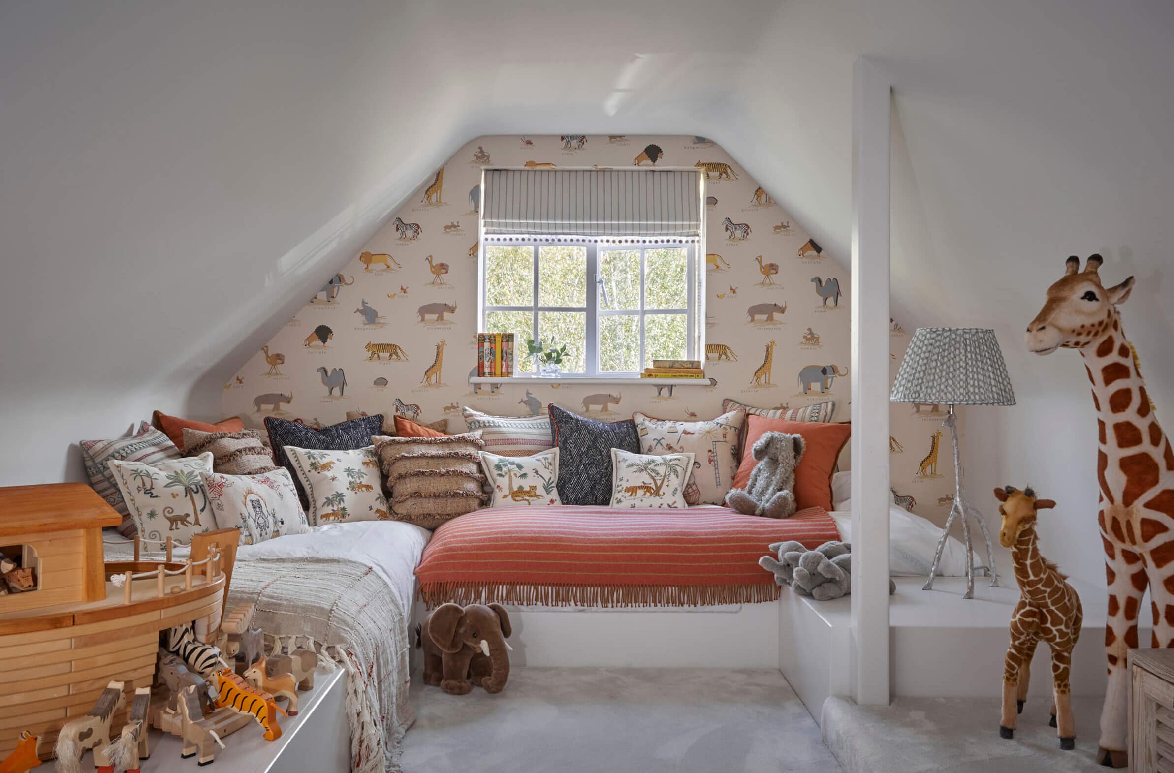 Children's bedroom in luxury converted home