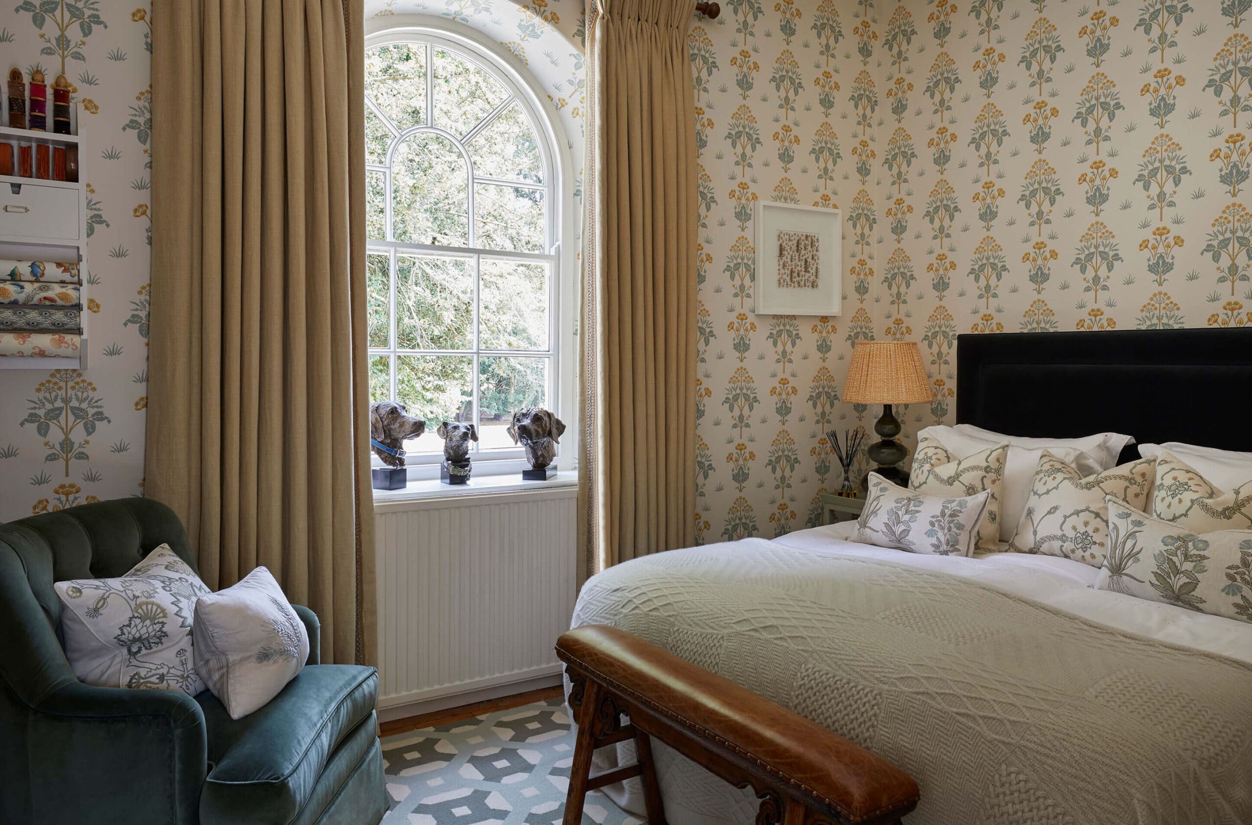 classic English country house interior