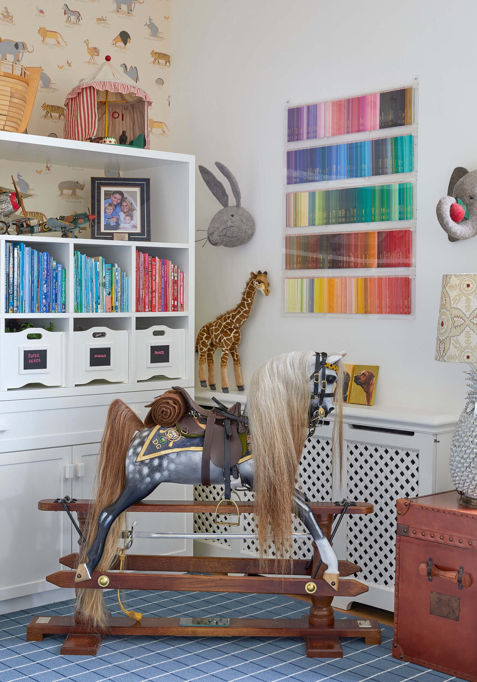 children's room in country house
