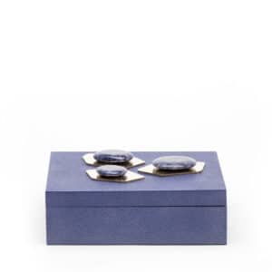 Diana Shagreen and Lapis Lazuli Box