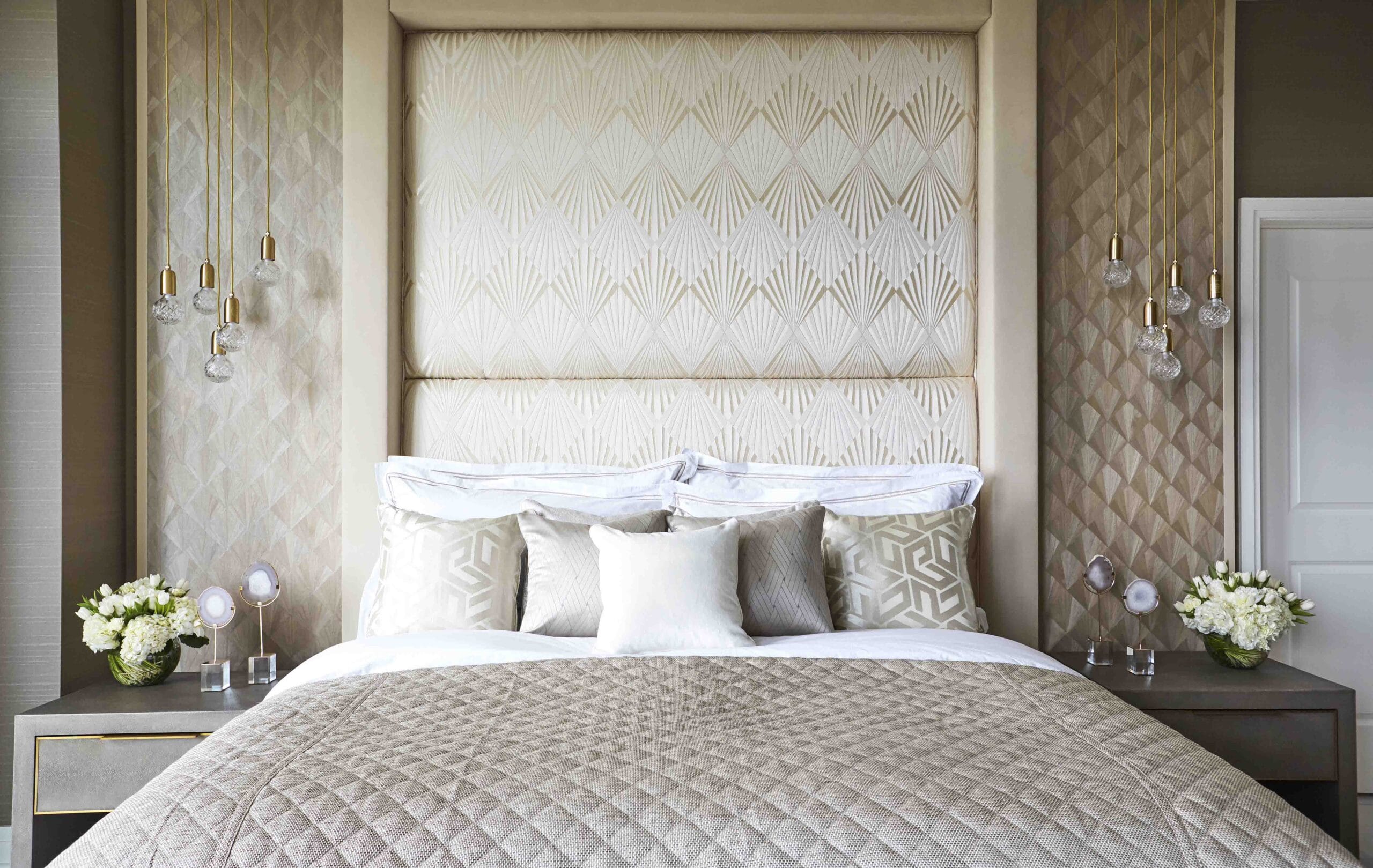 Bedroom in washington interior design project