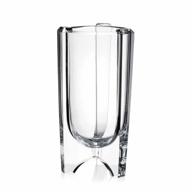 luxury handcut crystal glass vase