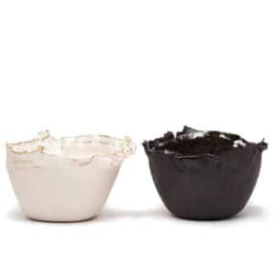 Parmelia Noir Porcelain Bowl