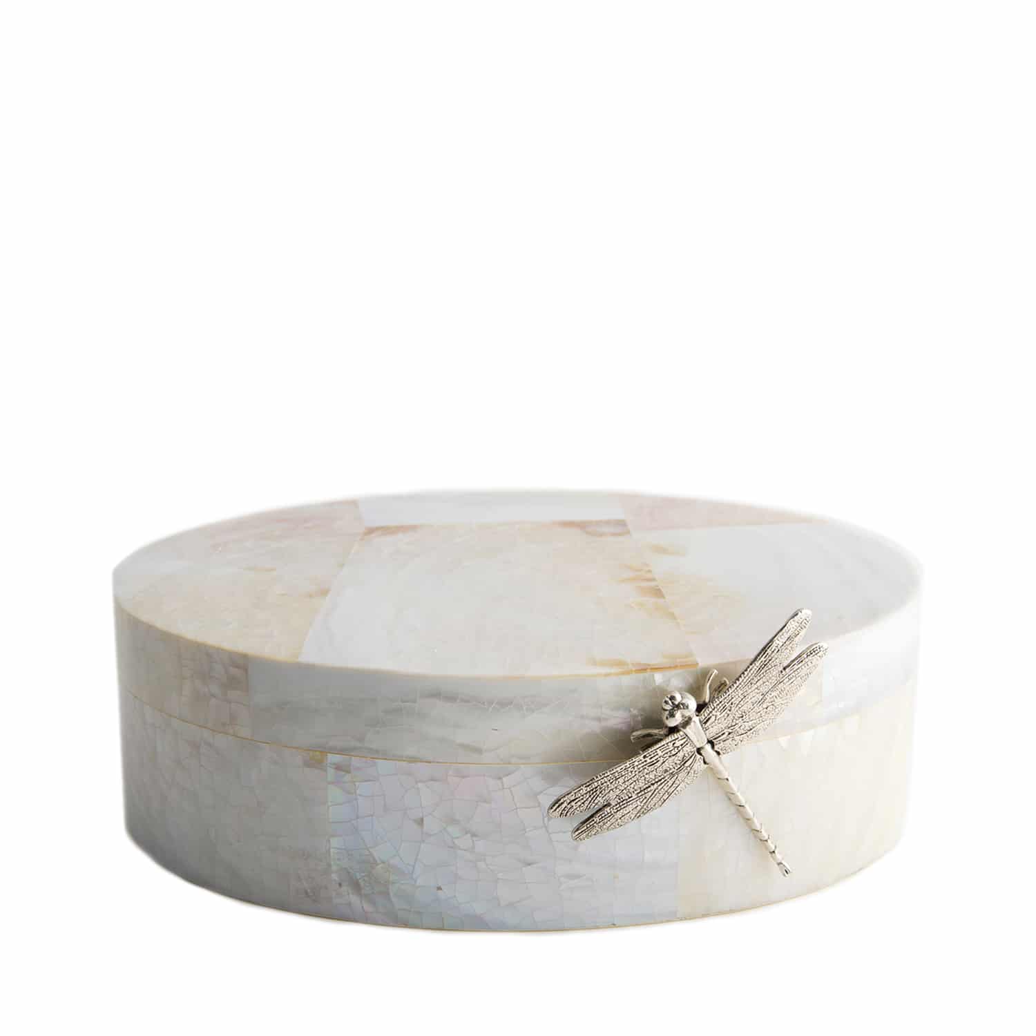 Dragonfly Mother of Pearl Box