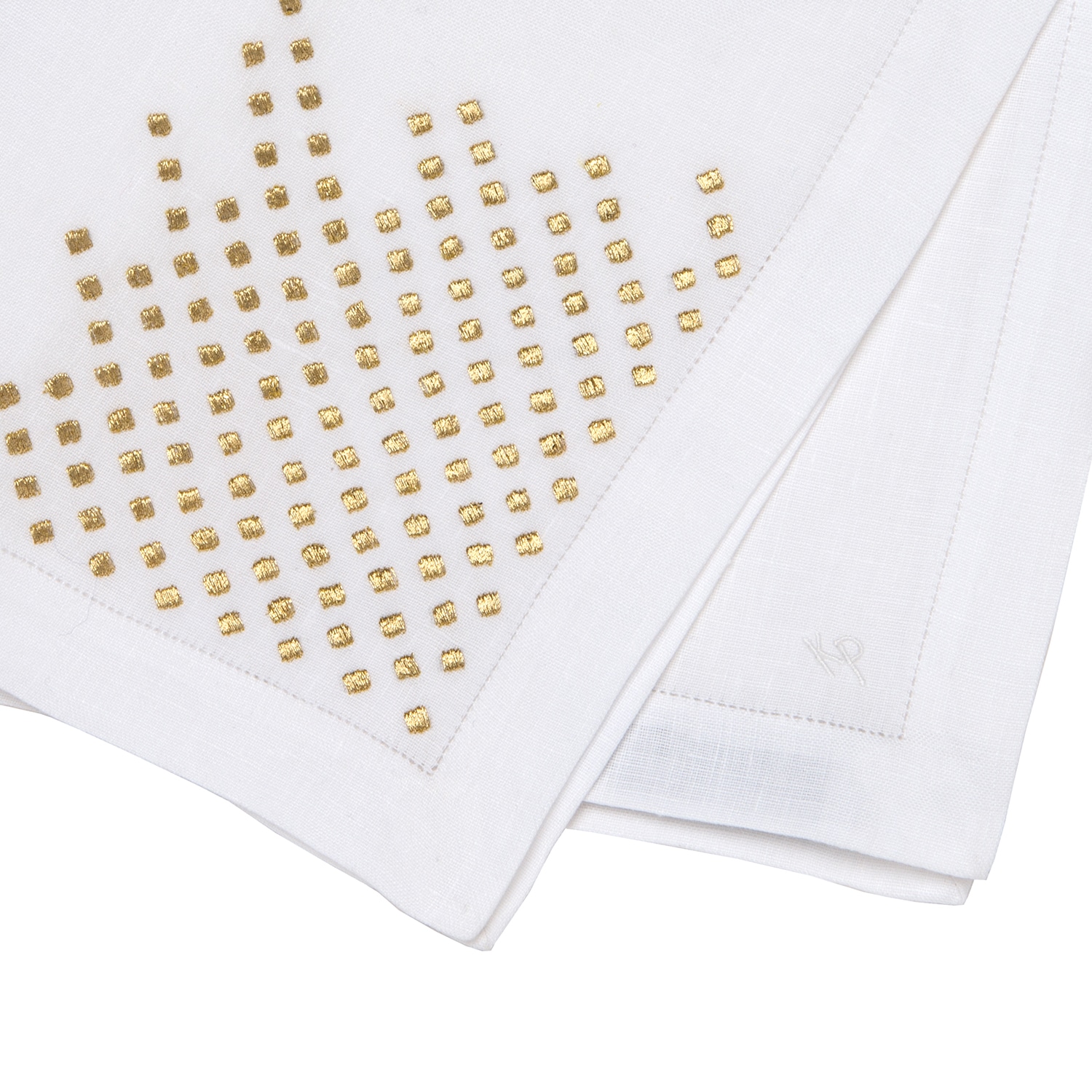 Linen Napkin Gold Katharine Pooley