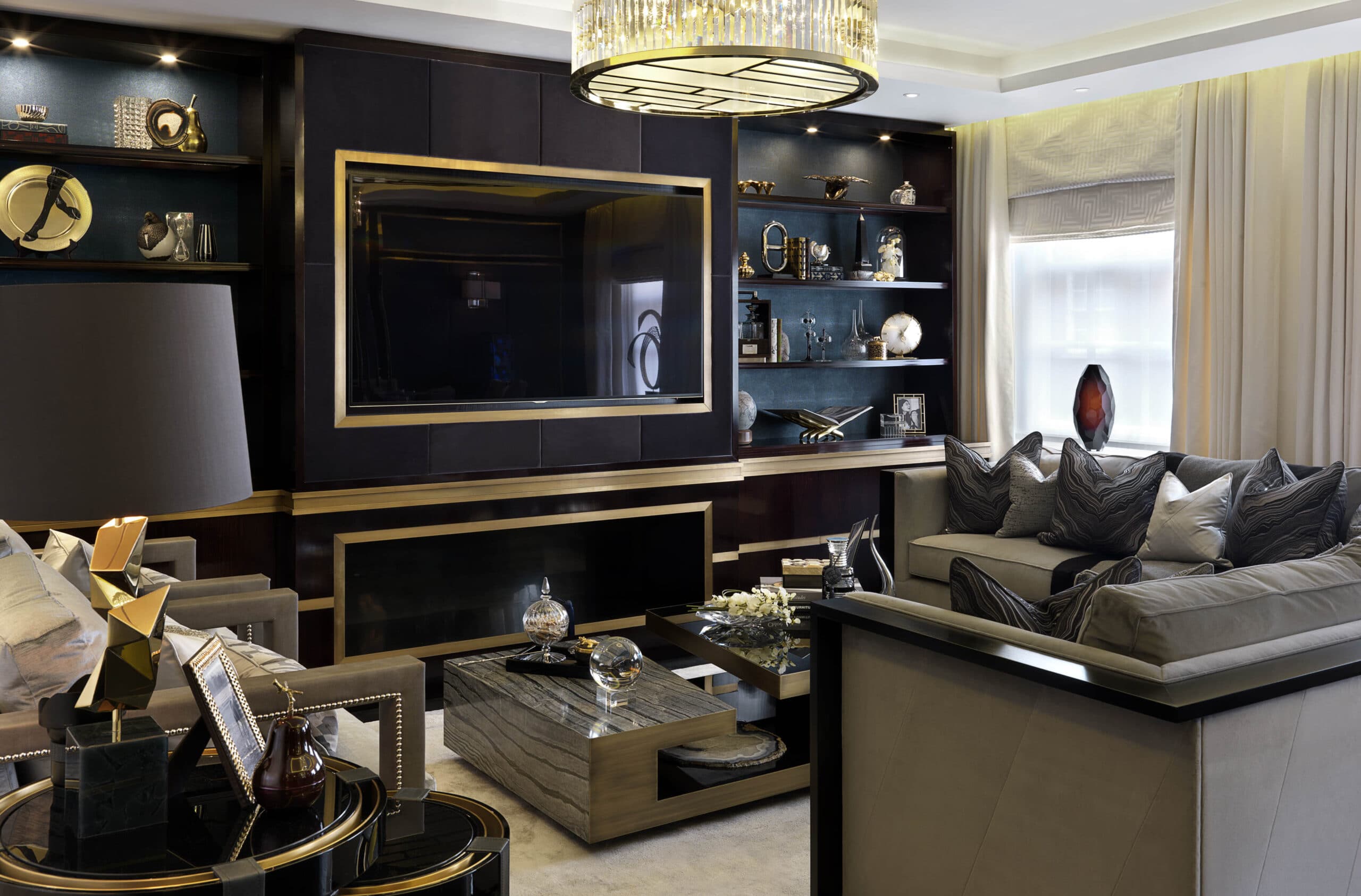 Luxury interior design grosvenor square london