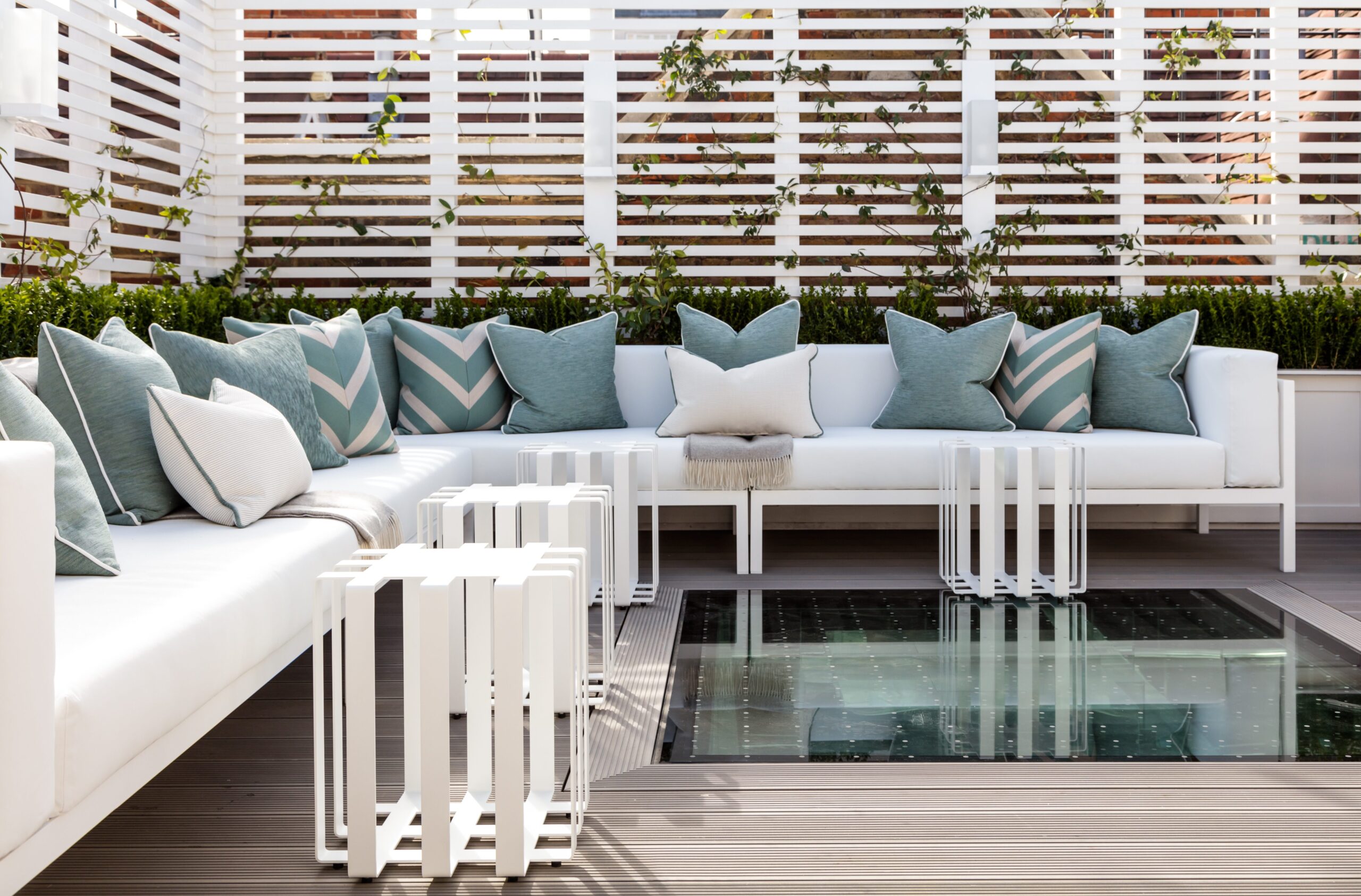 Private pool in luxury mayfair residence