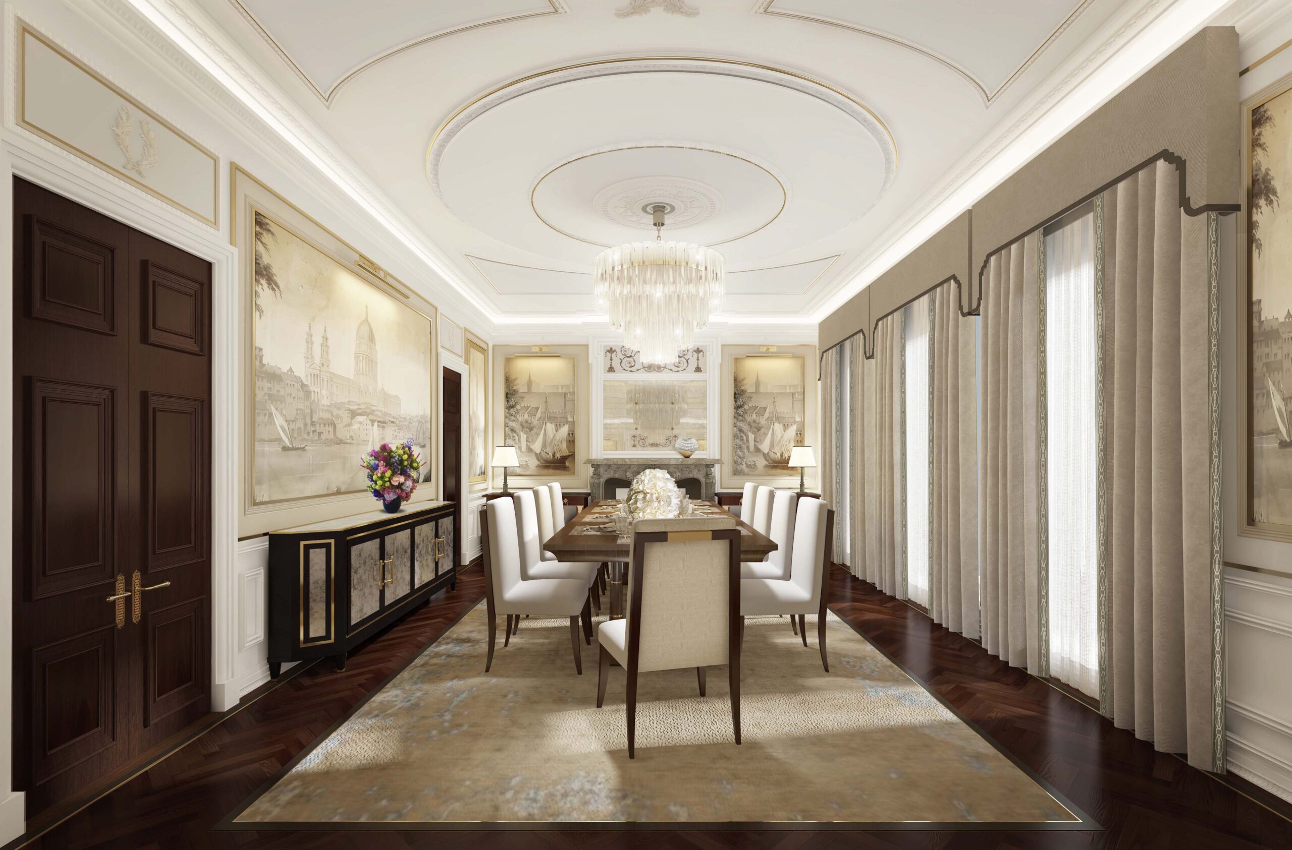 Luxury historic property rennovation