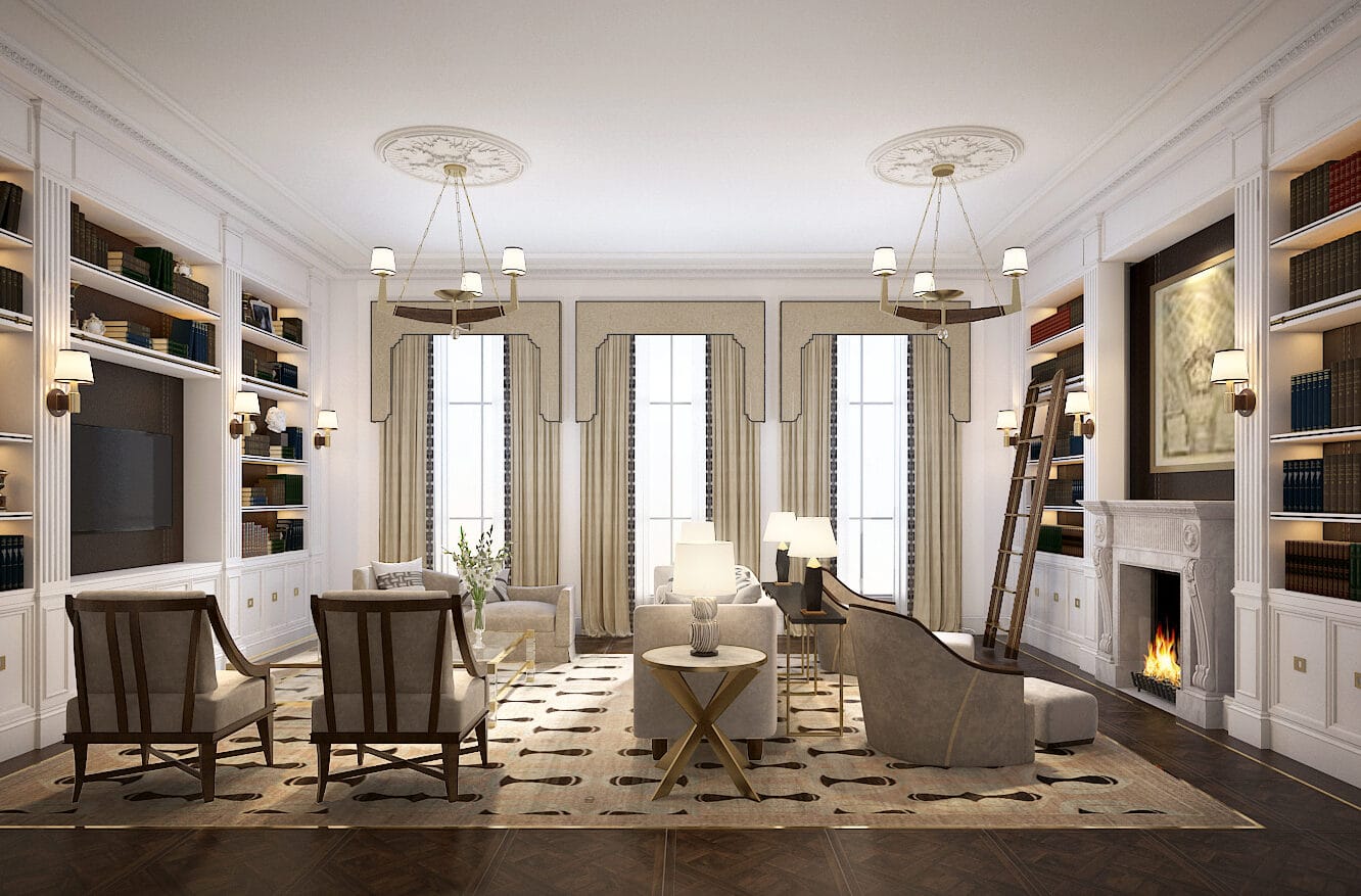 luxury rennovation of London home