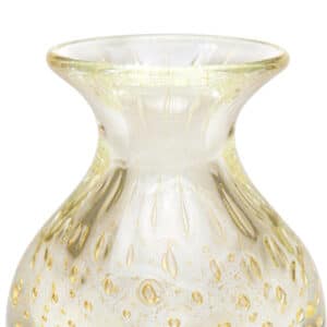 Ballo Clear Glass Vase Detail