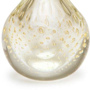 Ballo Clear Glass Vase Detail 2