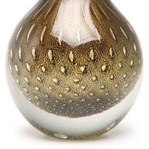 Bolla Gold Glass Vase