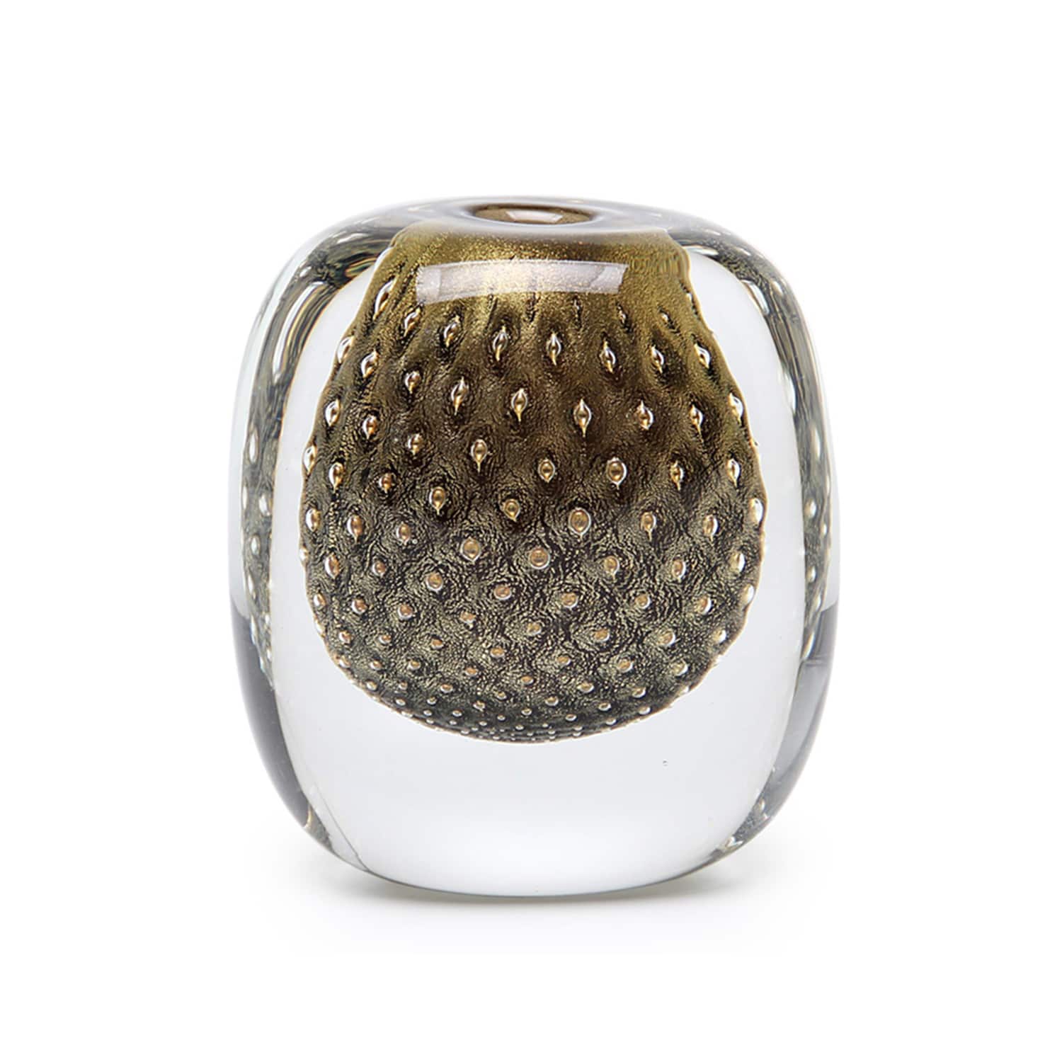 luxury handblow glass vase