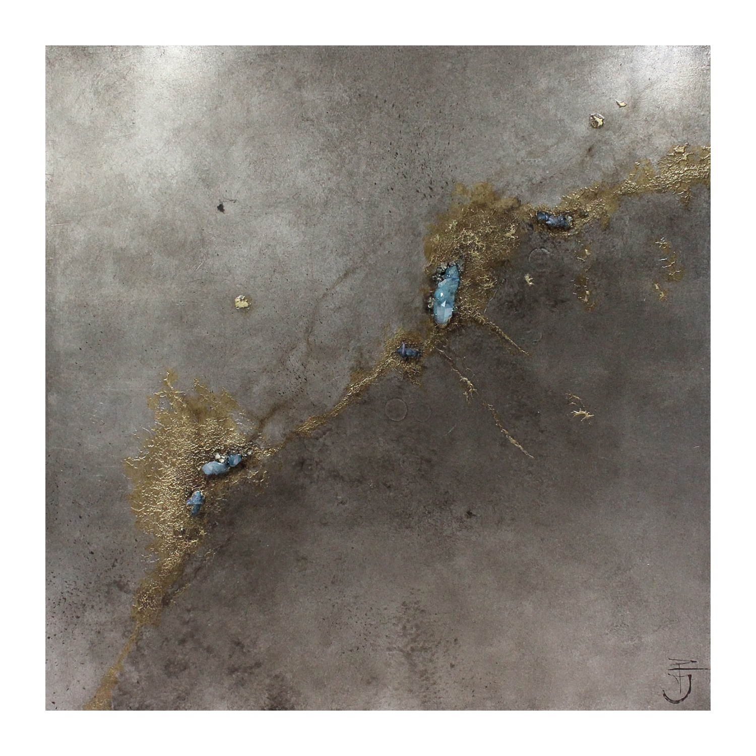 Drift Blue Quartz Artwork