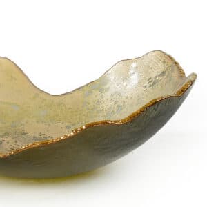 Gold Organic Bowl