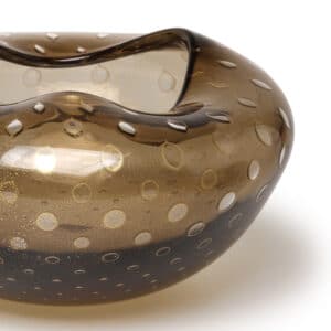 Molton Fume Glass Bowl