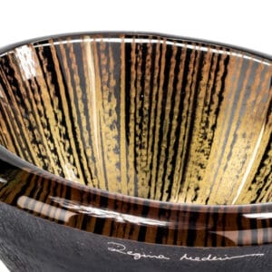 Sandrino Bronze Glass Bowl