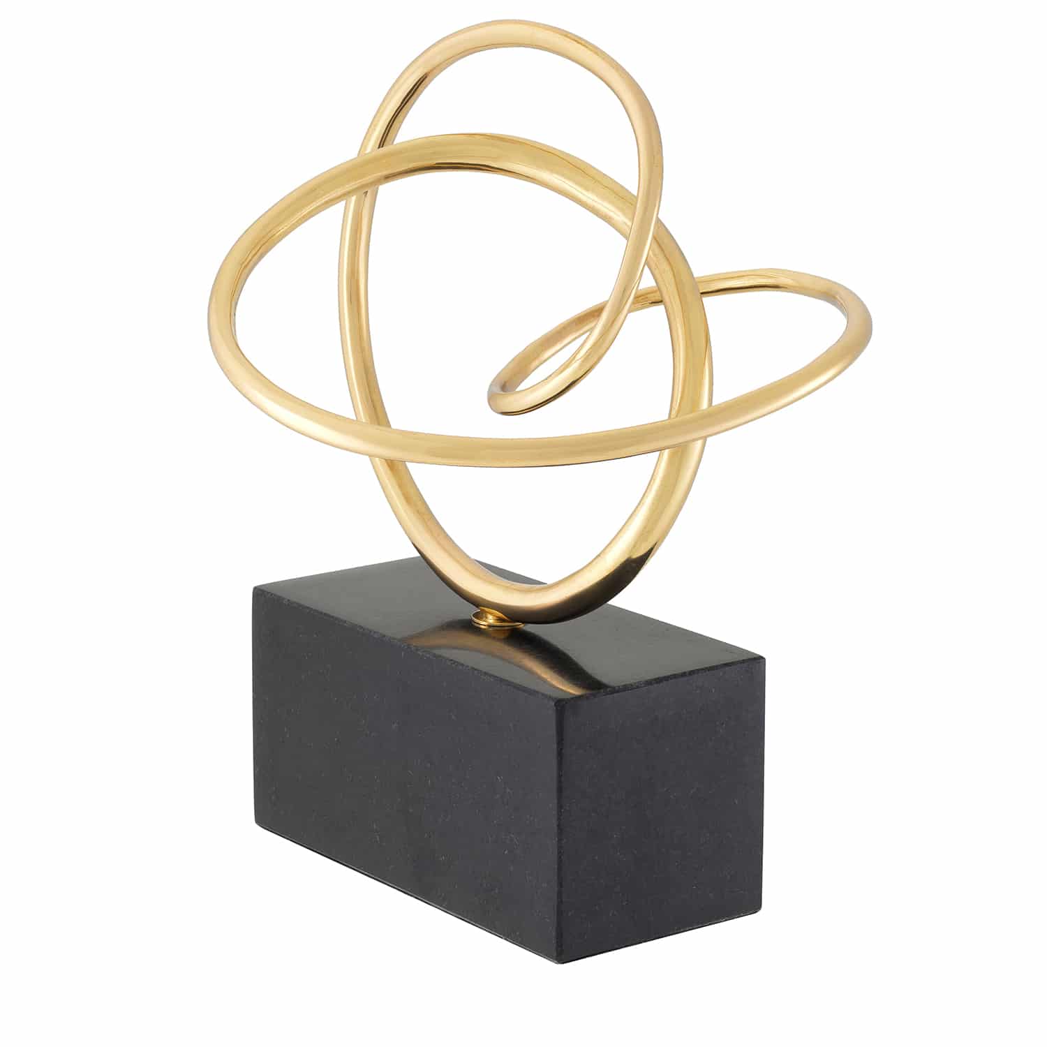 Flow Sculpture Brass
